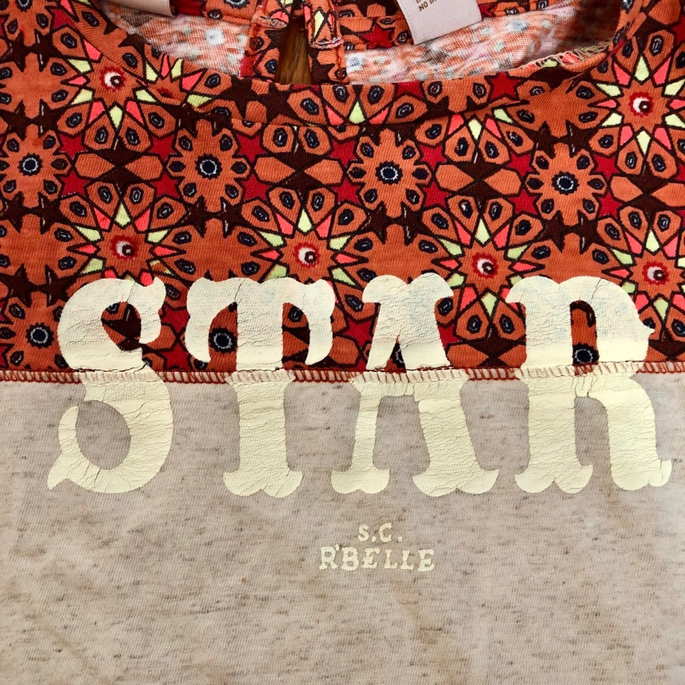 With tags. L/S top. Scotch R’belle